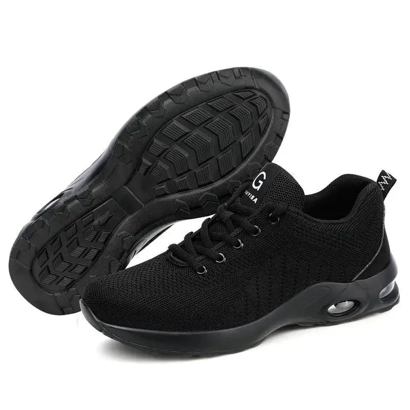 Air Cushion Steel Toe Safety Sneakers For Men And Women