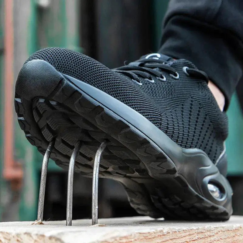 Air Cushion Steel Toe Safety Sneakers For Men And Women