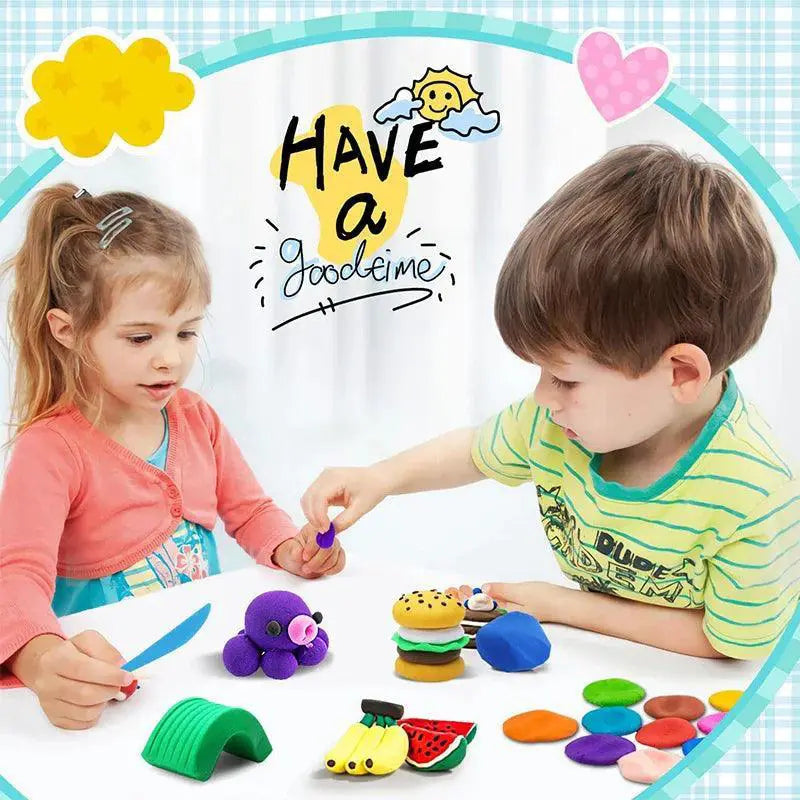 Air Dry Plasticine Clay for Kids Educational Toy 24 Colors