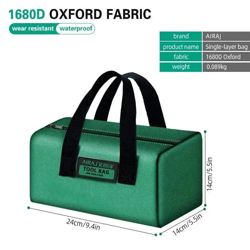 AIRAJ Electrician Bag Versatile Oxford Tools Storage