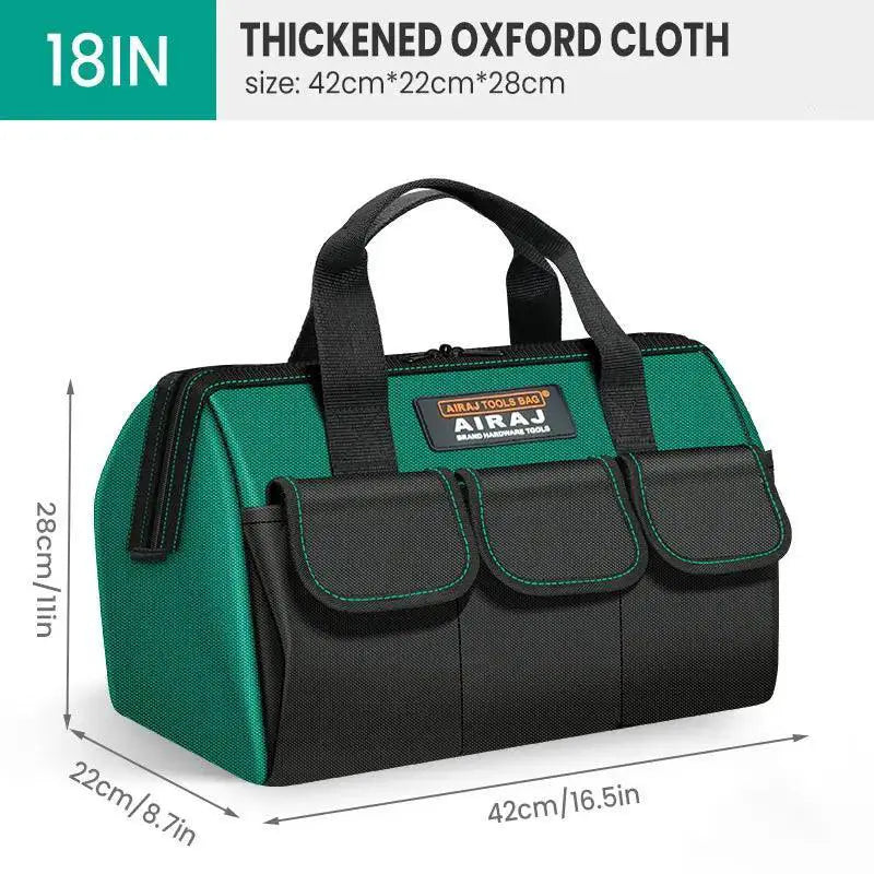 Airaj Electrician Tool Bag Durable Waterproof Multi Pocket