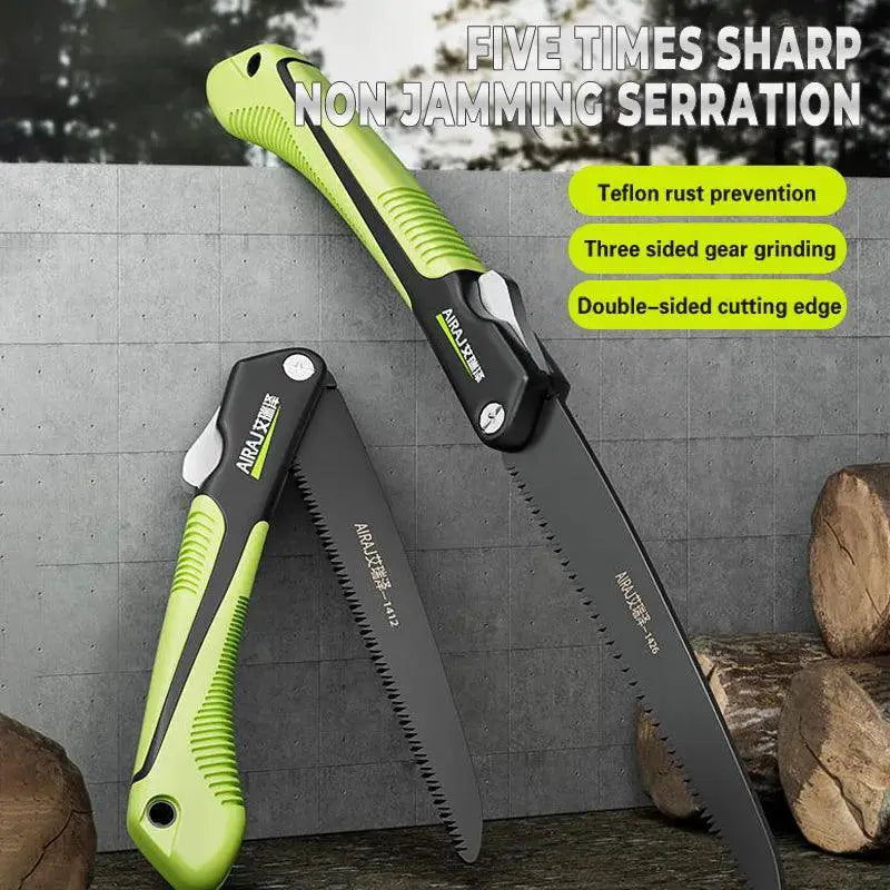 Airaj Folding Hand Saw Multi Use Steel Blade Tool Pro