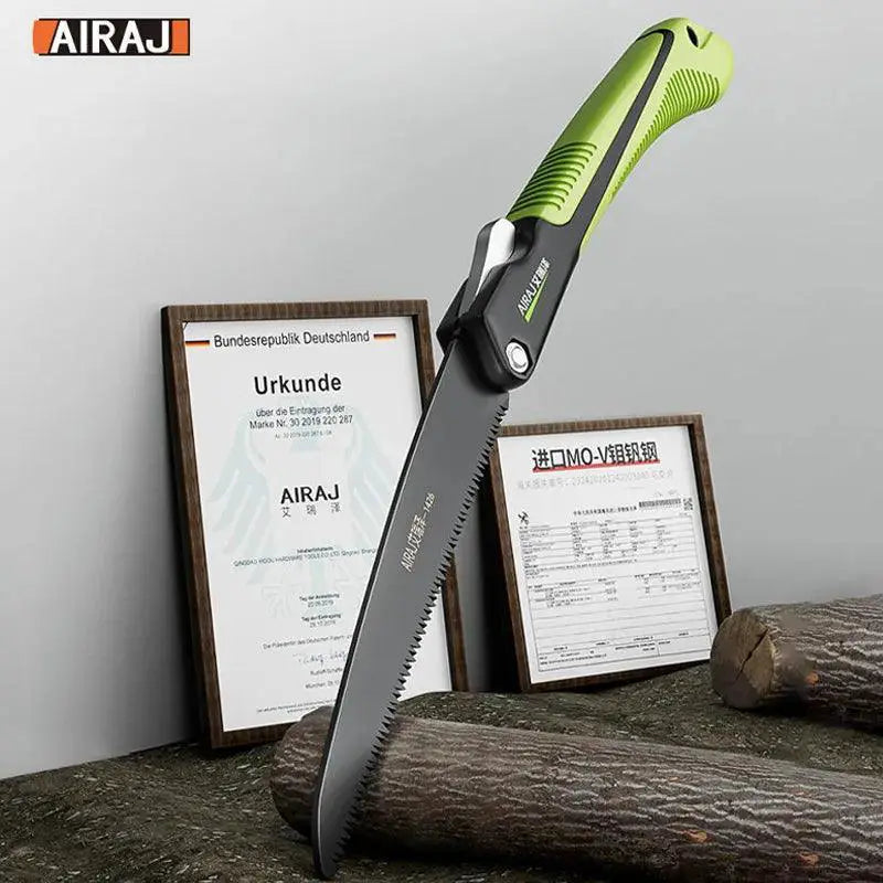Airaj Folding Hand Saw Multi Use Steel Blade Tool Pro