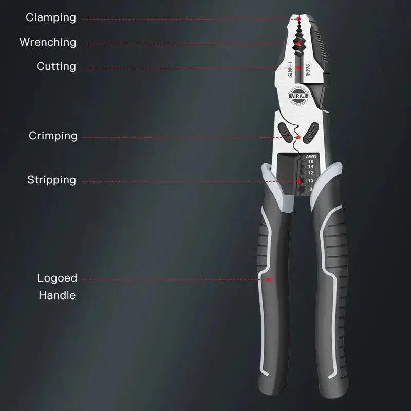 Airaj Industrial Grade Wire Pliers for Precise Cuts