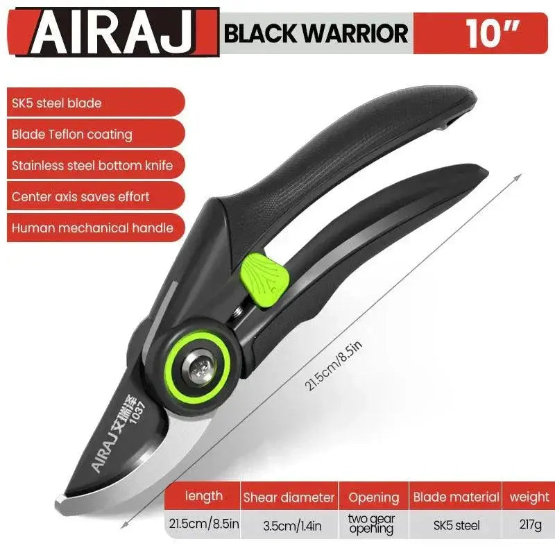 AIRAJ Precision Pruning Shears for Effortless Cutting