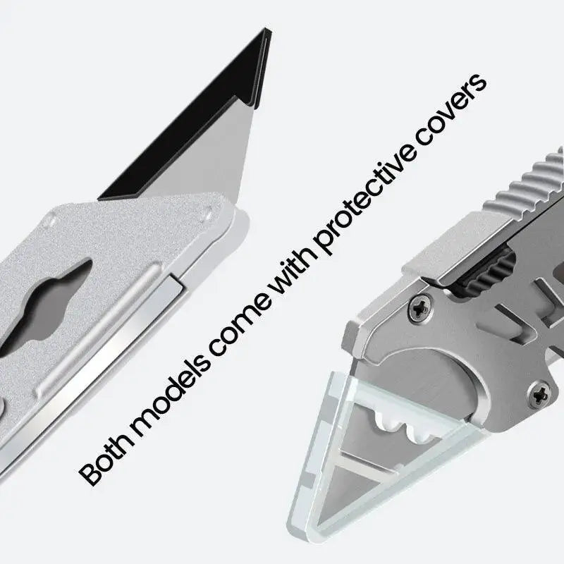 Airaj Professional Utility Knife Heavy Duty Steel Blade