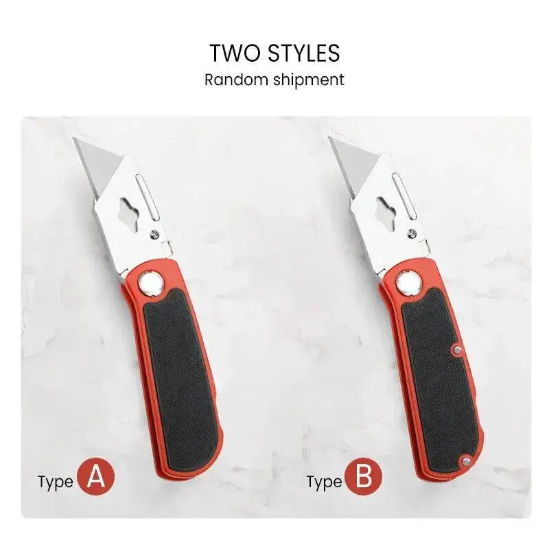 Airaj Professional Utility Knife Heavy Duty Steel Blade