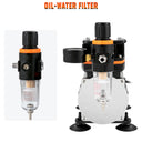 VEVOR Professional Dual-Action Airbrush Kit 120W Set for Artists