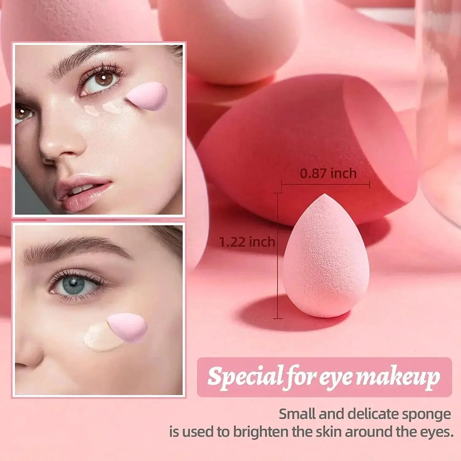 Airbrushed Beauty Luxury Makeup Sponge Set 7 Piece Flawless