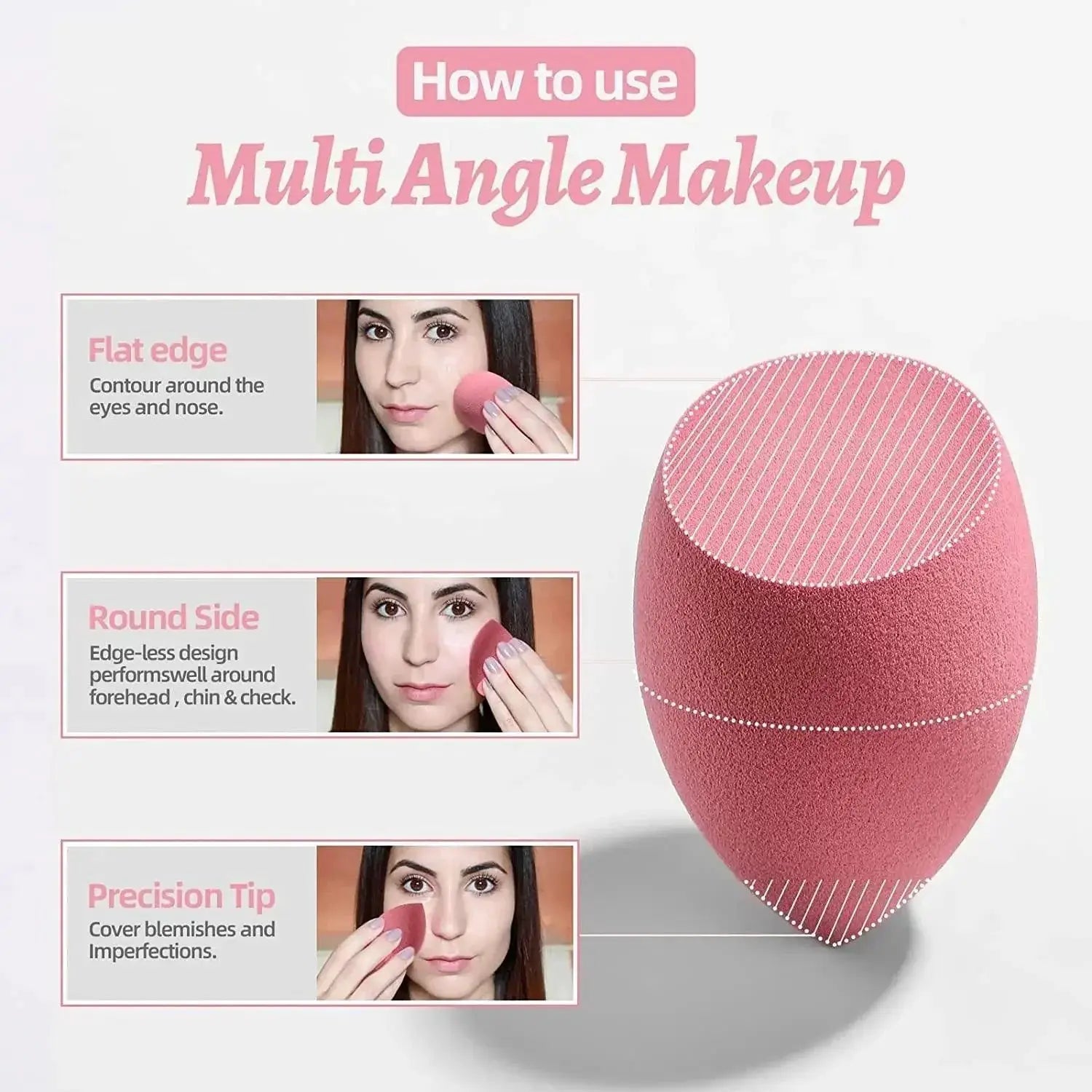 Airbrushed Beauty Luxury Makeup Sponge Set 7 Piece Flawless