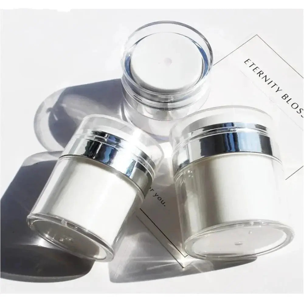 Airless Pump Jar Set Vacuum Bottle Technology for Cosmetics