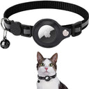 Airtag Collar with Reflective Case and Bells for Pets