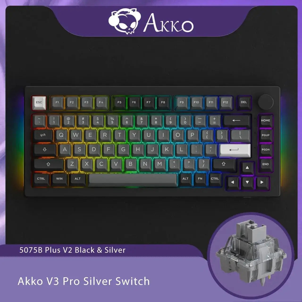 Akko Plus V2 Mechanical Keyboard Ultimate RGB Gaming