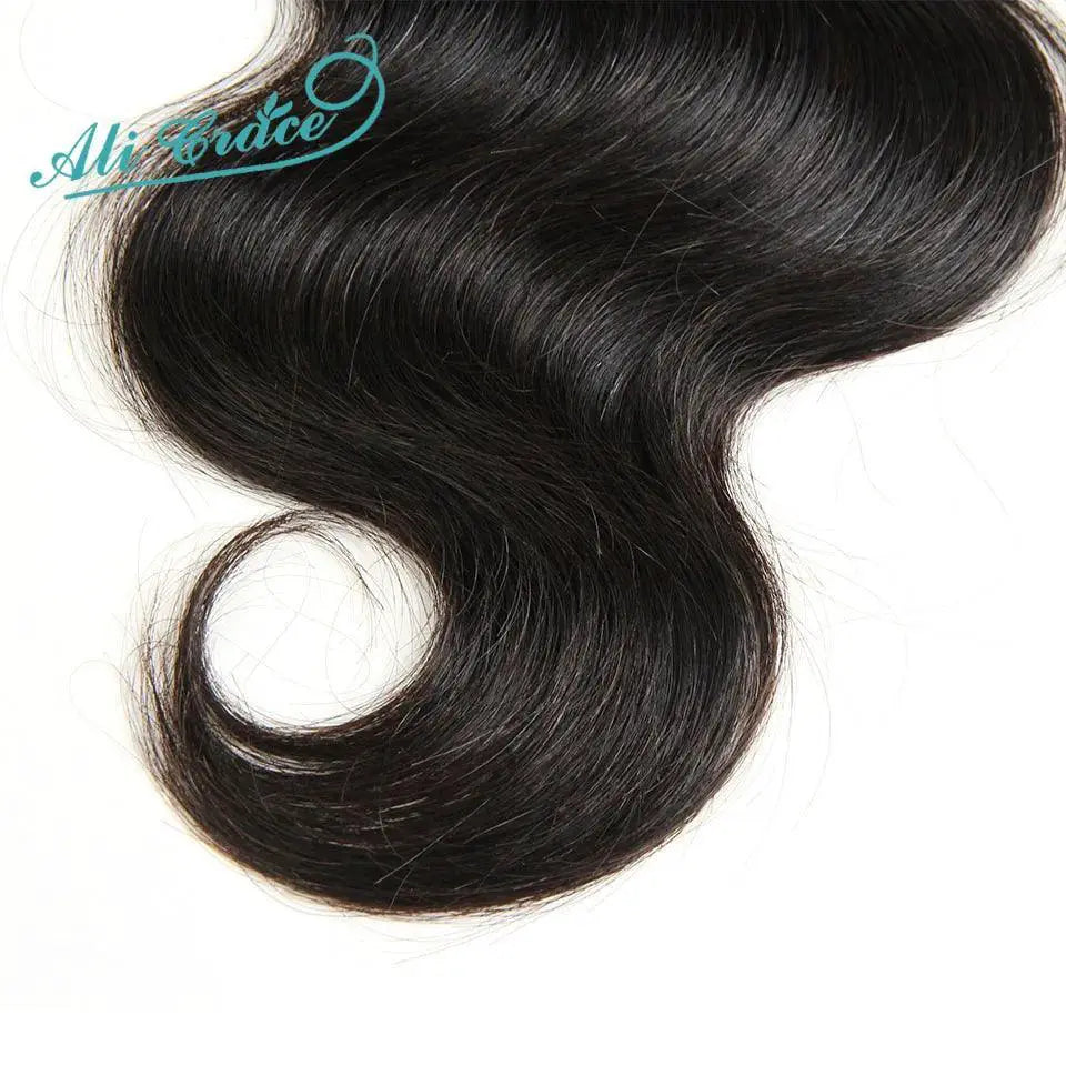 Ali Grace Body Wave HD Lace Closure Natural Sheen Finish