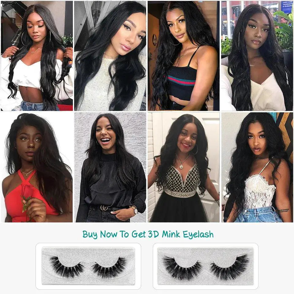 Ali Grace Body Wave HD Lace Closure Natural Sheen Finish