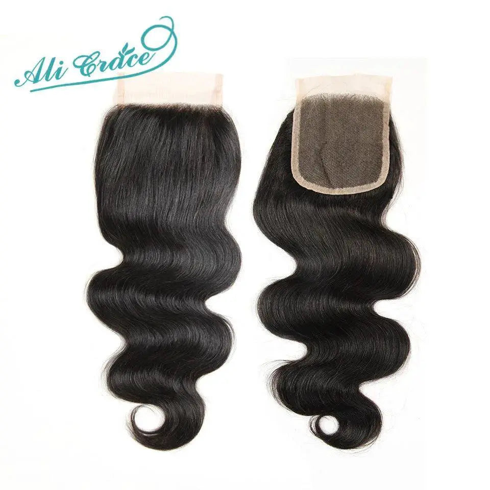 Ali Grace Body Wave HD Lace Closure Natural Sheen Finish