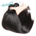 Ali Grace Brazilian Straight Hair Bundle Set with Closure