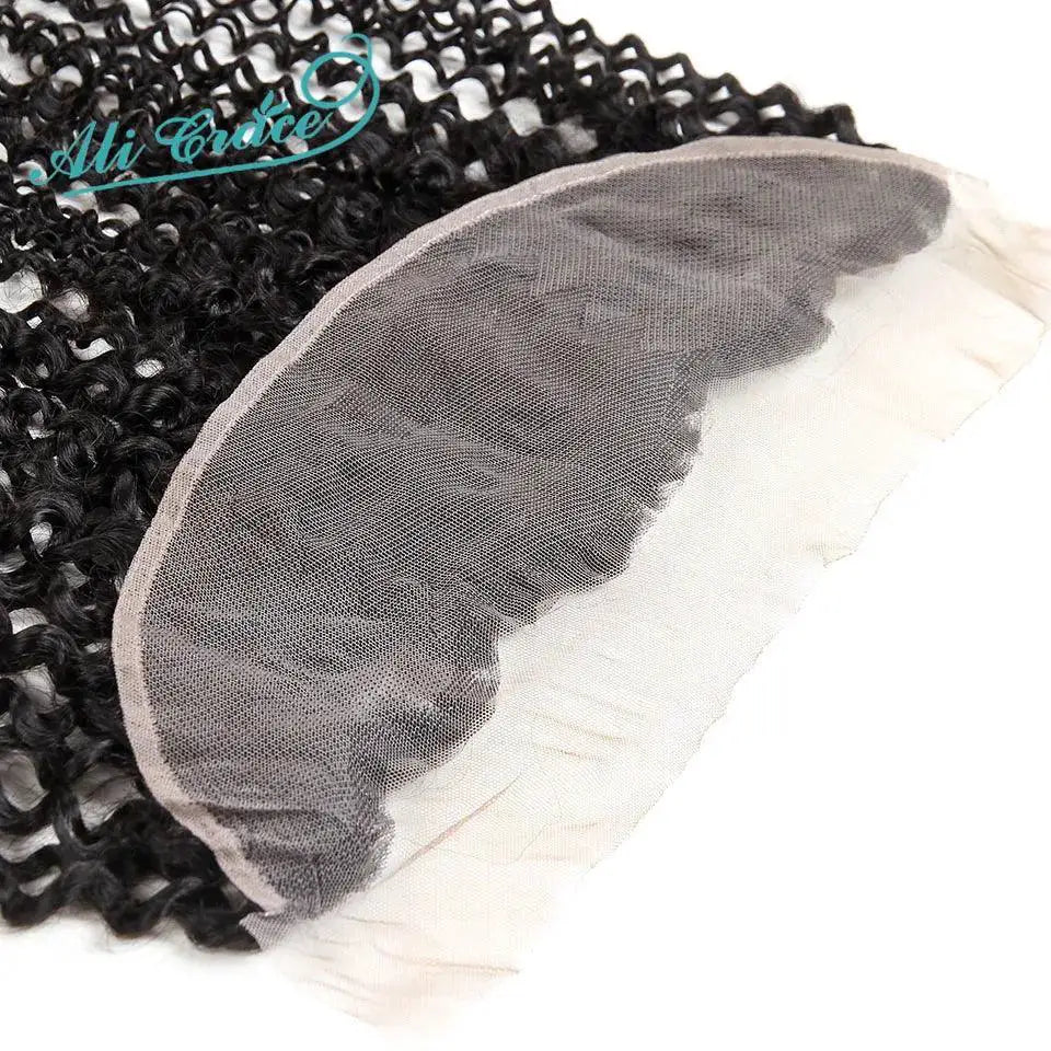 Ali Grace Deep Wave Lace Front Closure 100 Percent Remy Hair