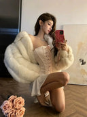 Allure Elegant Strapless Dress for Women