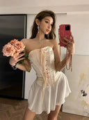 Allure Elegant Strapless Dress for Women