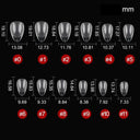 Almond Soft Gel Press On Nails Luxe Comfortable Beauty