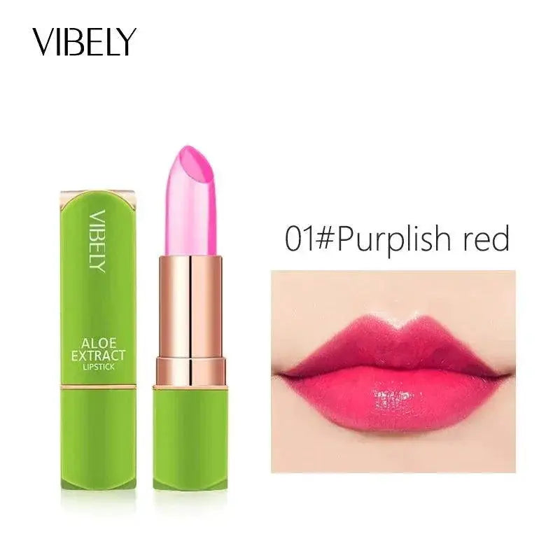 Aloe Vera Color Changing Lipstick Hydrating Color Magic