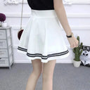 Breathable Pleated Mini Skirt for Women