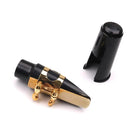 Alto Sax Saxophone Mouthpiece with Cap Metal Buckle Reed
