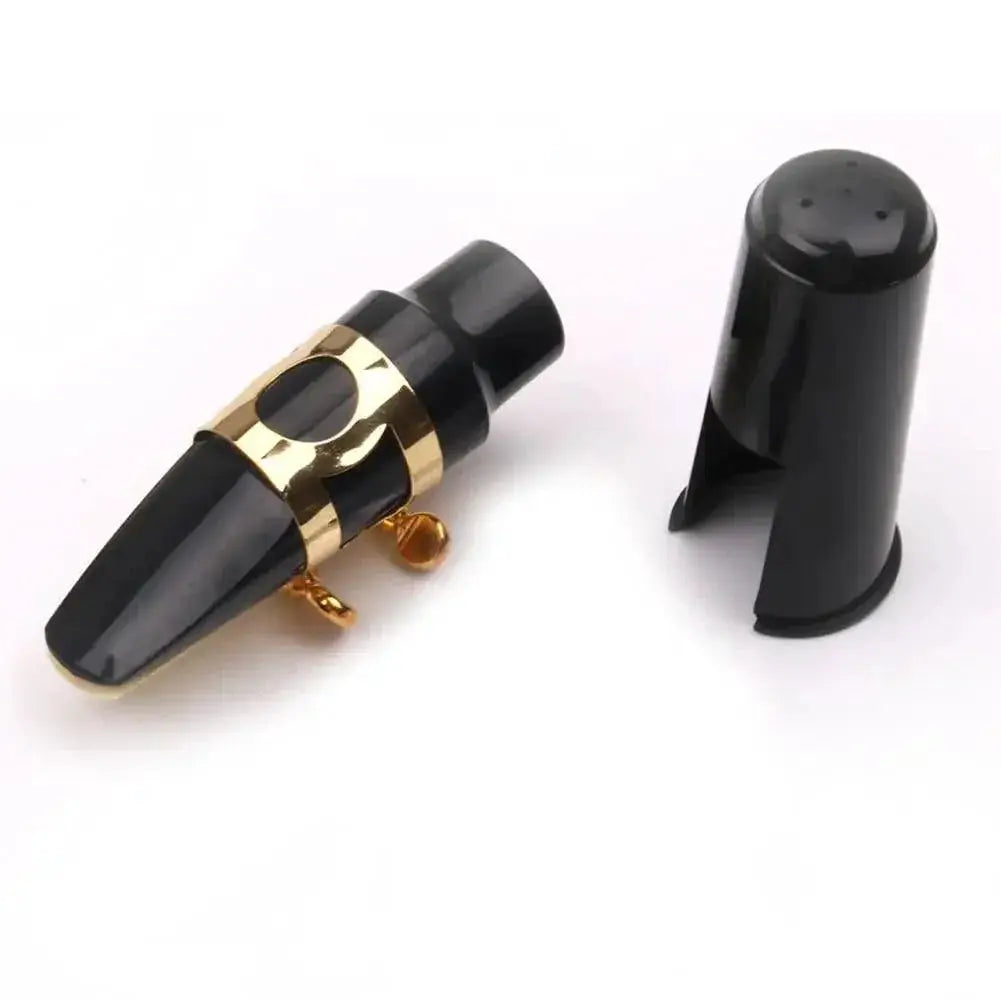 Alto Saxophone Mouthpiece With Cap Metal Buckle Reed