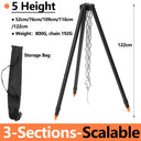 Aluminum Alloy Campfire Tripod for Outdoor Cooking