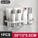 Aluminum Bathroom Shelf Organizer Effortless Space-Saving Solution