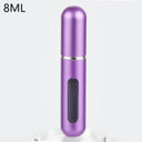 Aluminum Perfume Atomizer Stylish Eco-Friendly Travel Bottle