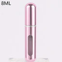 Aluminum Perfume Atomizer Stylish Eco-Friendly Travel Bottle