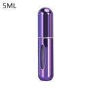 Aluminum Perfume Atomizer Stylish Eco-Friendly Travel Bottle