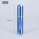 Aluminum Perfume Atomizer Travel Friendly Refillable Spray Bottle