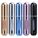 Aluminum Perfume Atomizer Travel Friendly Refillable Spray Bottle