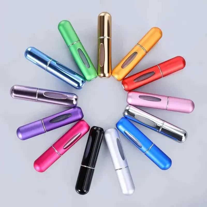Aluminum Travel Perfume Atomizer Refillable Spray Bottle