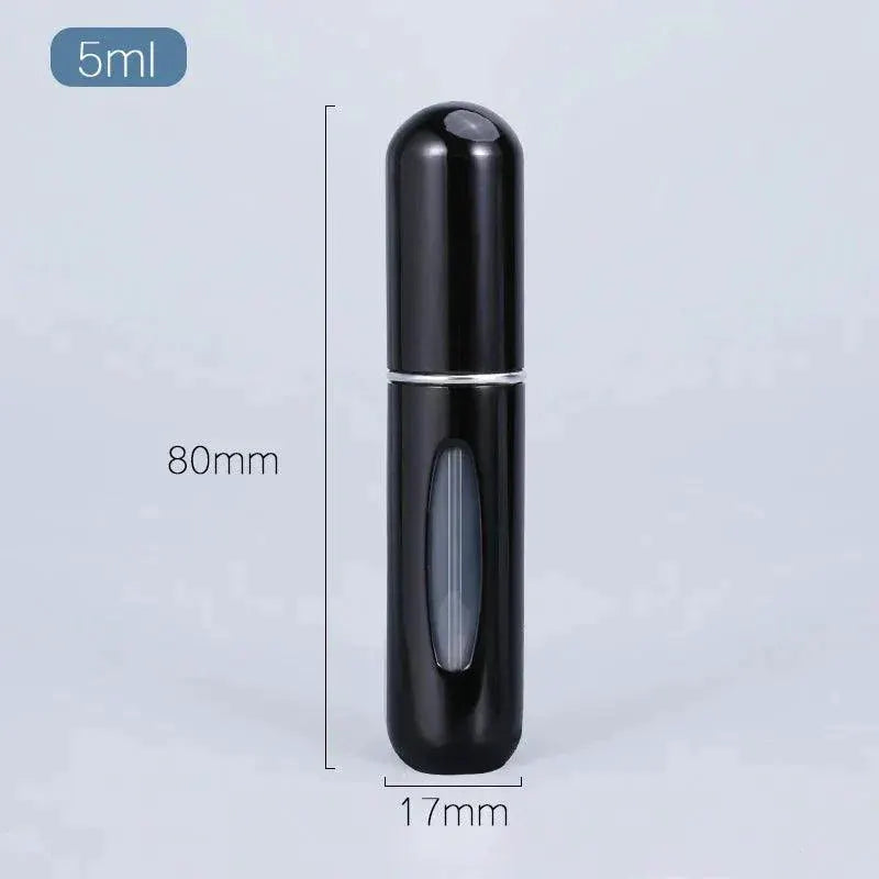 Aluminum Travel Perfume Atomizer Refillable Spray Bottle