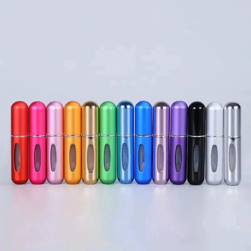Aluminum Travel Perfume Atomizer Refillable Spray Bottle