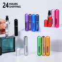 Aluminum Perfume Atomizer Travel Friendly Refillable Spray Bottle