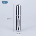 Aluminum Perfume Atomizer Travel Friendly Refillable Spray Bottle