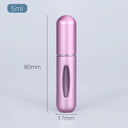 Aluminum Perfume Atomizer Travel Friendly Refillable Spray Bottle
