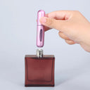 Aluminum Perfume Atomizer Travel Friendly Refillable Spray Bottle