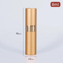 Aluminum Perfume Atomizer Travel Friendly Refillable Spray Bottle