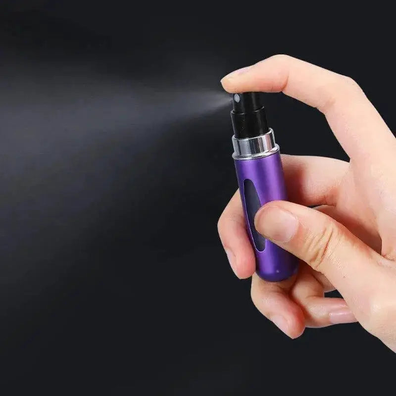 Aluminum Travel Perfume Atomizer Refillable Spray Bottle