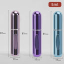Aluminum Perfume Atomizer Travel Friendly Refillable Spray Bottle