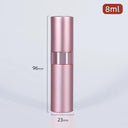 Aluminum Perfume Atomizer Travel Friendly Refillable Spray Bottle