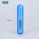 Aluminum Perfume Atomizer Travel Friendly Refillable Spray Bottle