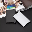 RFID Blocking Aluminum Wallet for Travel