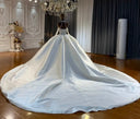 Elegant Bridal Satin Dress for Brides